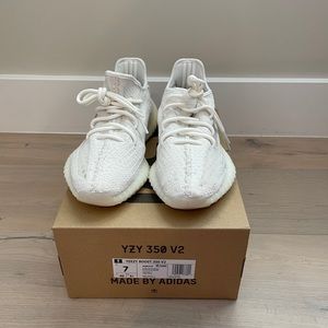 Yeezy Boost 350 v2 - Bone, Size 7